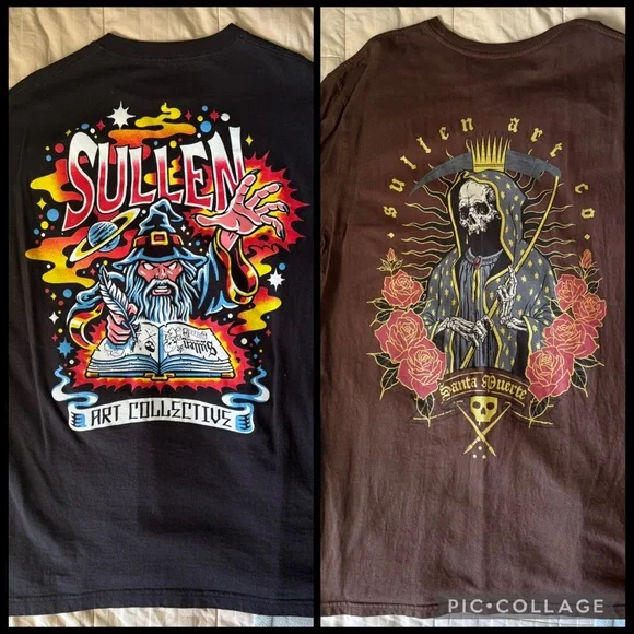Sullen 21 T-Shirts Bundle - EUC - Picture 3 of 16